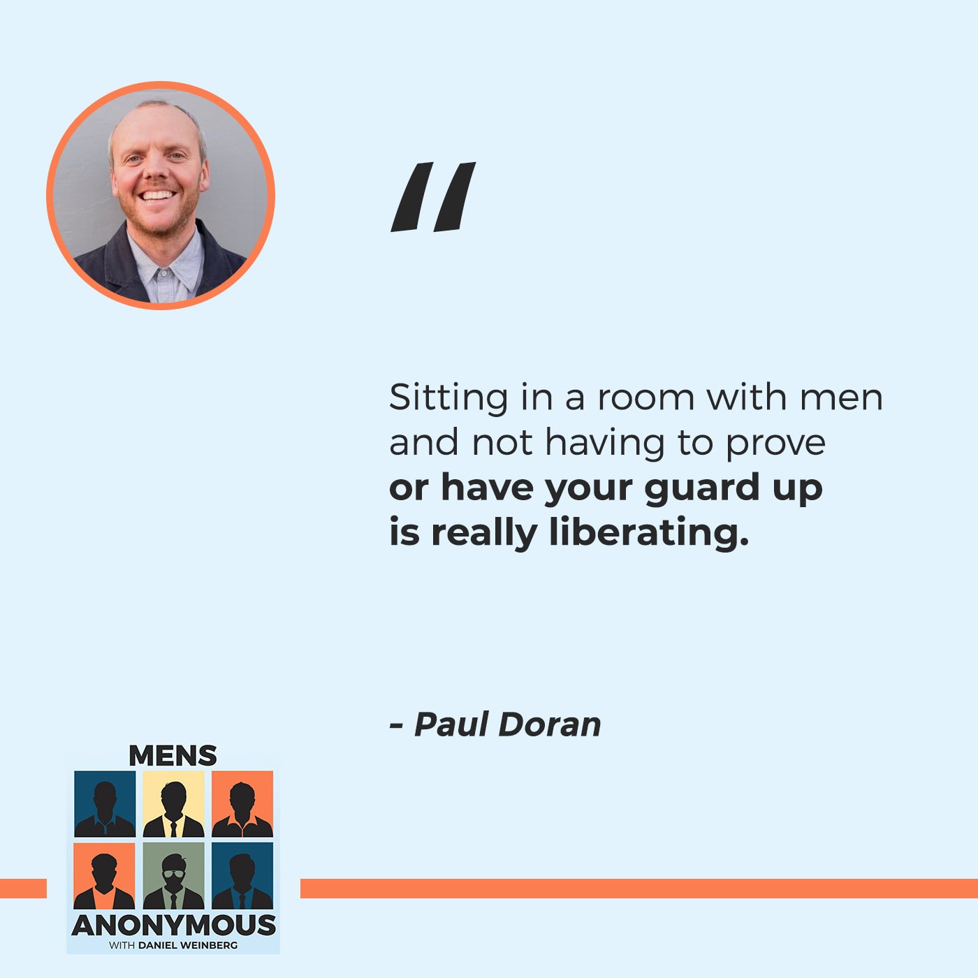 Mens Anonymous | Mental Health | Paul Doran