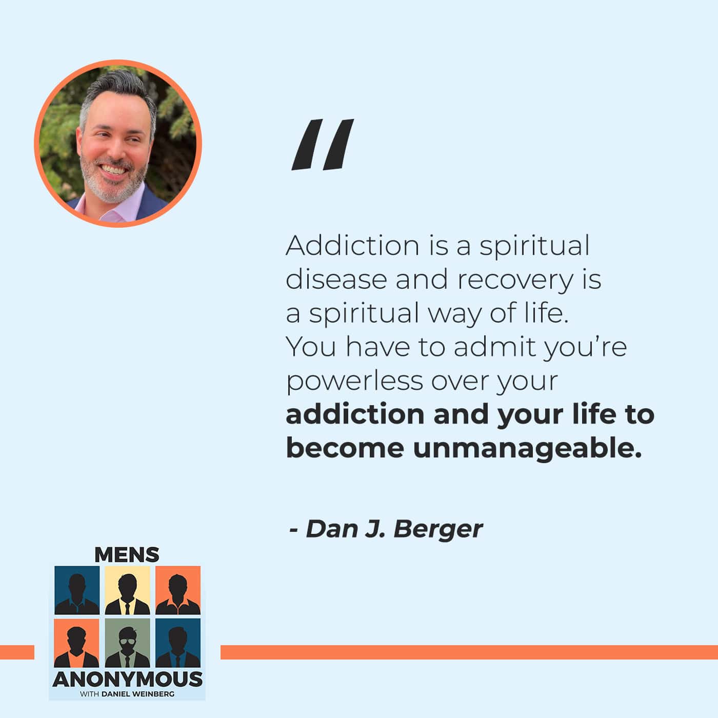 Mens Anonymous - Daniel Weinberg | Dan J. Berger | Sense Of Belonging