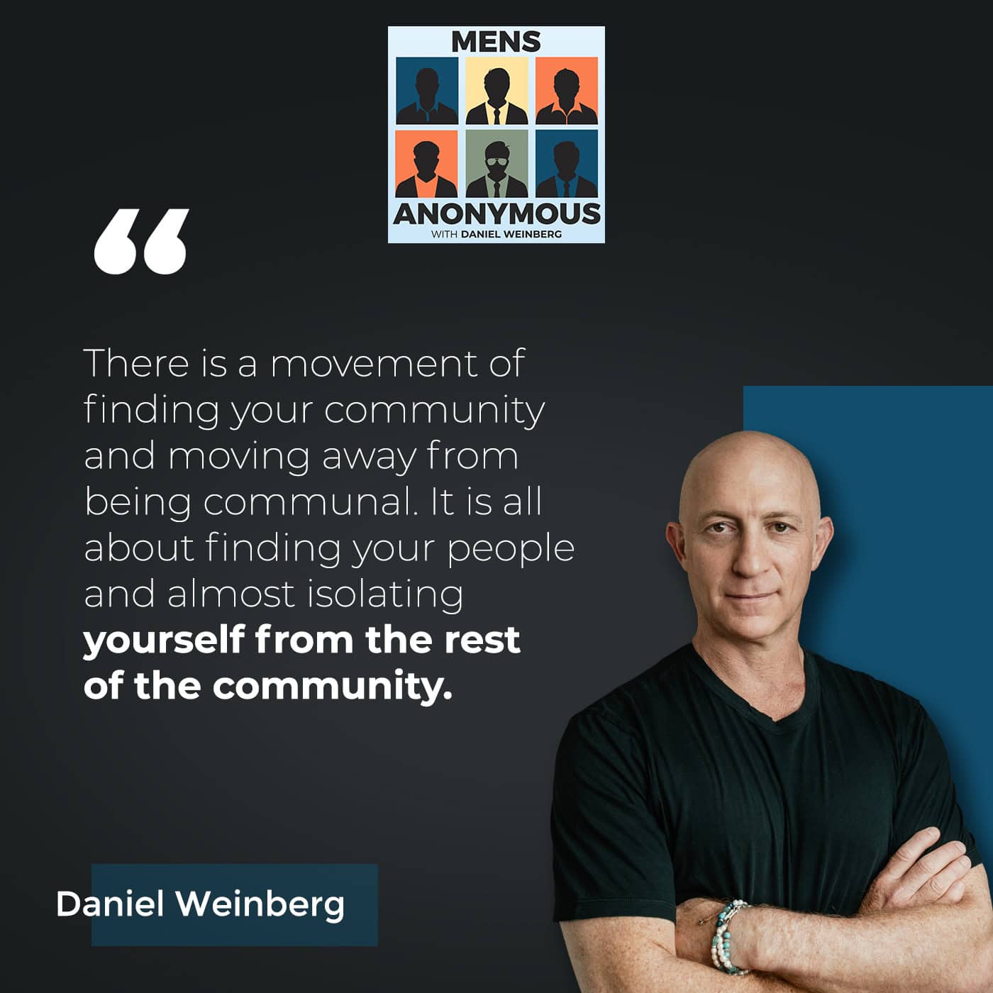 Mens Anonymous - Daniel Weinberg | Dan J. Berger | Sense Of Belonging