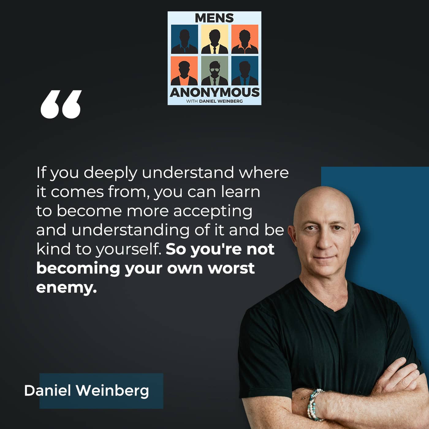 Mens Anonymous - Daniel Weinberg | Richard Poulton | Men’s Mental Health