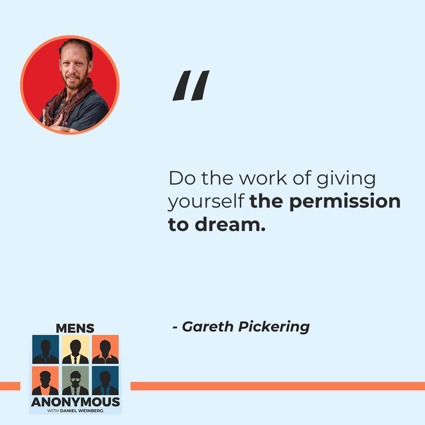 Mens Anonymous | Gareth Pickering | Fuck Yes