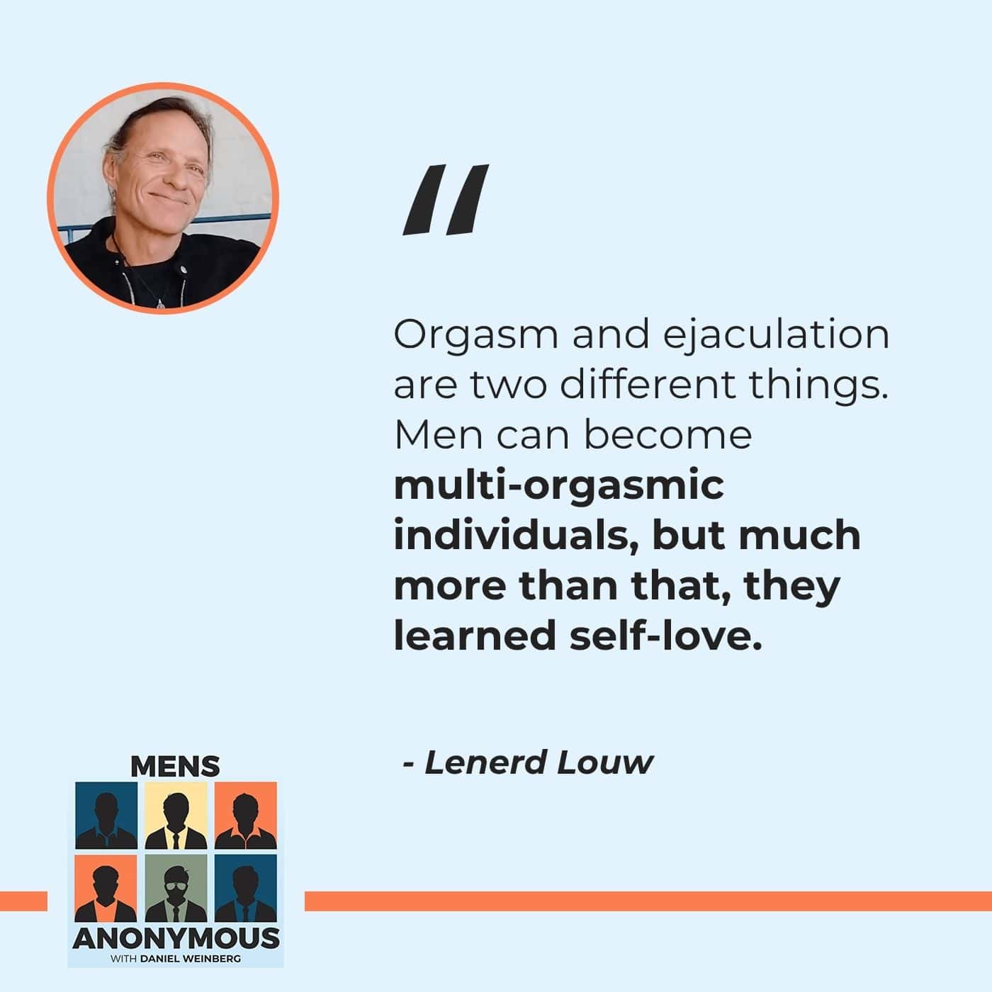 Mens Anonymous | Lenerd Louw | Cliff Of Comfort