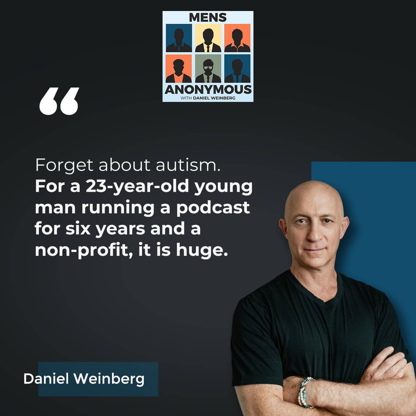 Mens Anonymous | Sam And Gina Mitchell | Autism