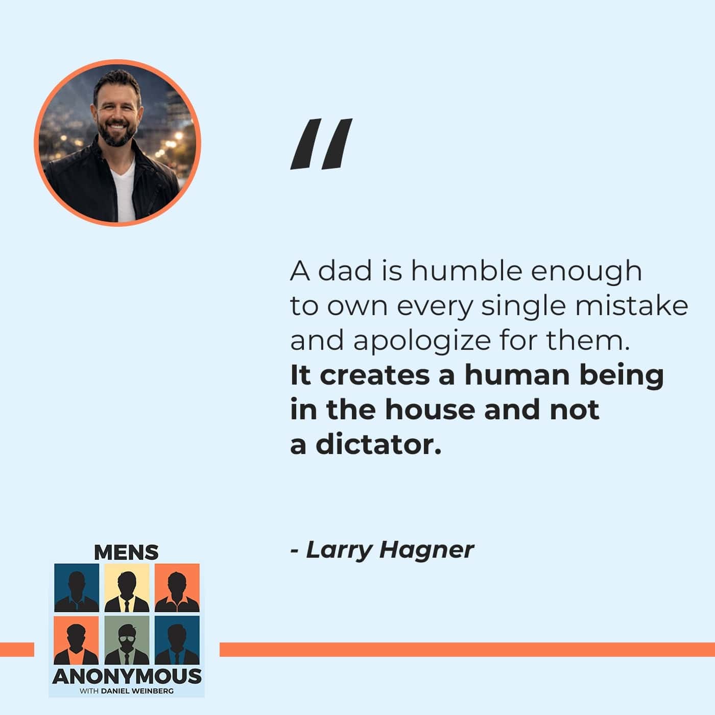 Mens Anonymous | Larry Hagner | Legendary Father 